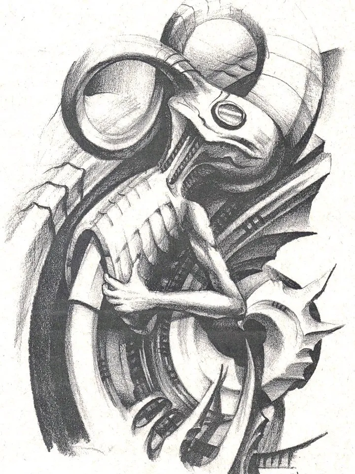 Kali Bio-mech sketches Vol.1