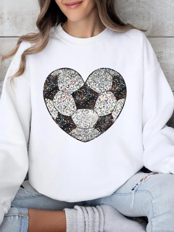 Soccer Game Day PNG, Black, Glitter, Faux Sequin, Soccer, Soccer Mom, Soccer Mama, Game Day Vibes, Sublimation Design Downloads