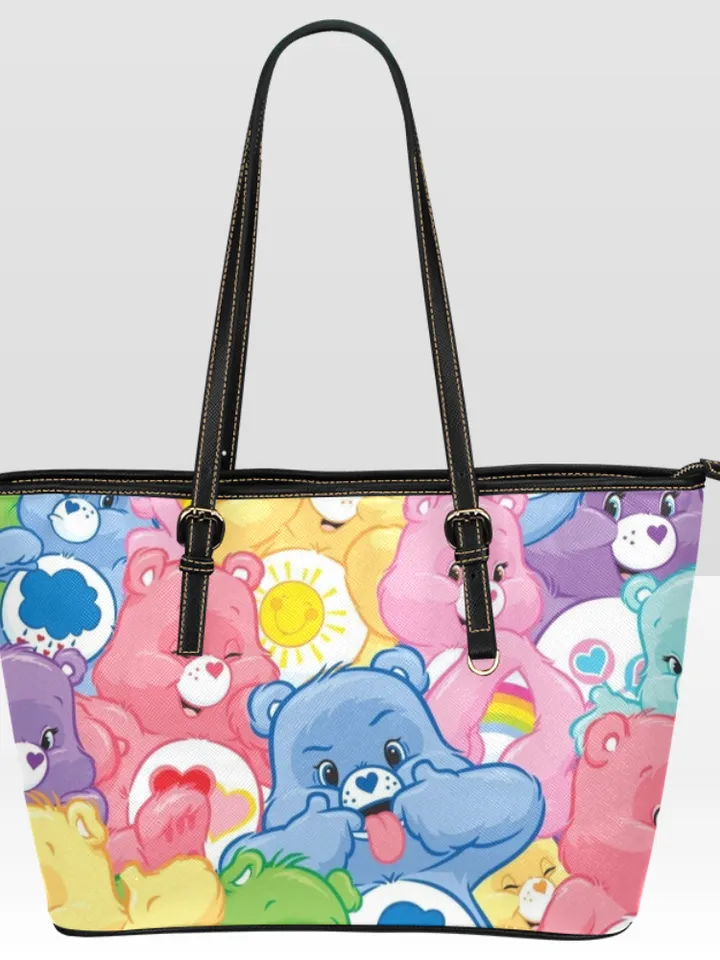Care Bears Leather Tote Bag