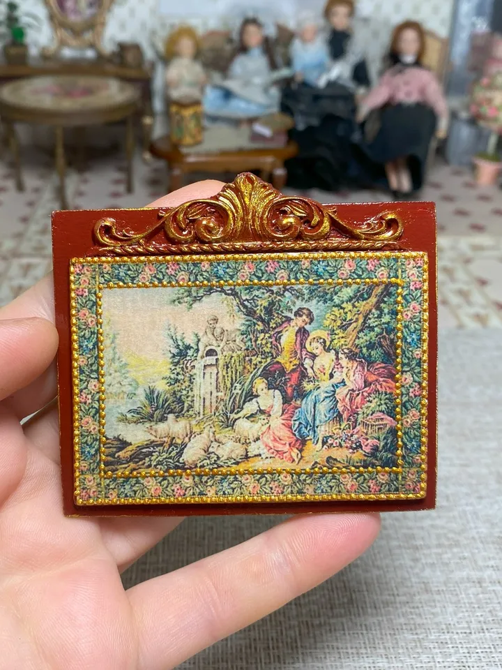 Dollhouse Accessories Set. 1:12. Doll Accessories.