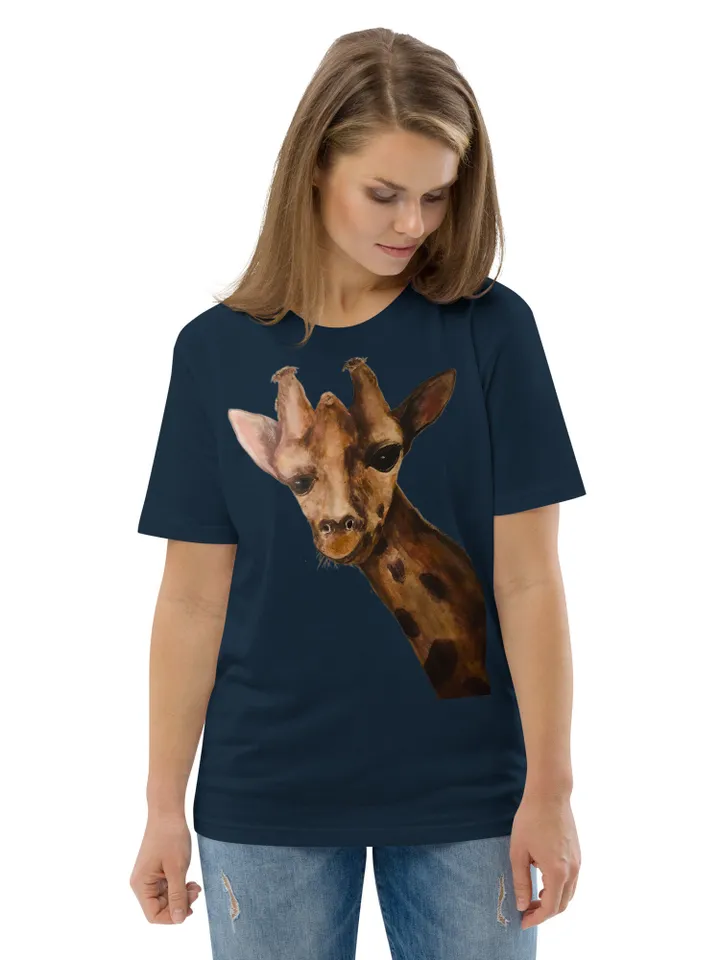 Girrafe Unisex organic cotton t-shirt