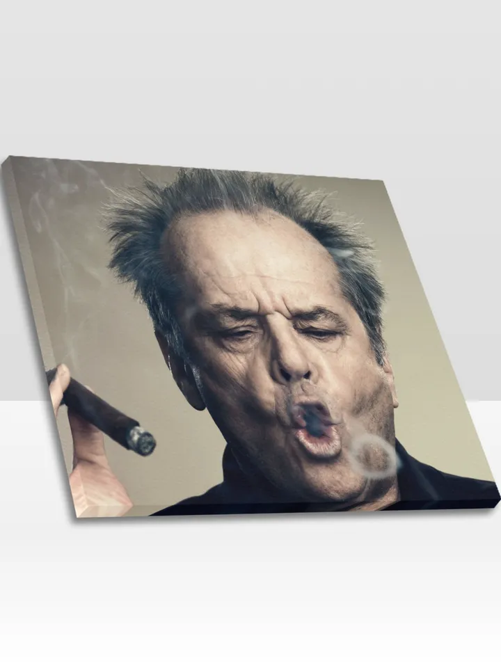 Jack Nicholson Frame Canvas Print, Wall Art Home Decor