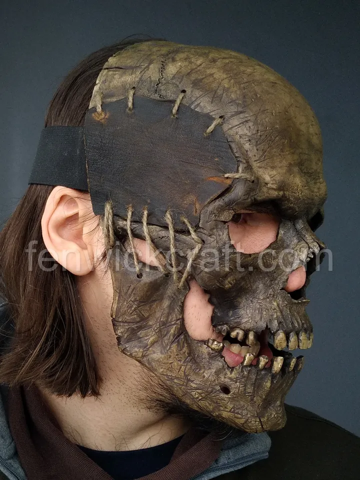 Pirate Skull Mask – Creepypasta Skeleton