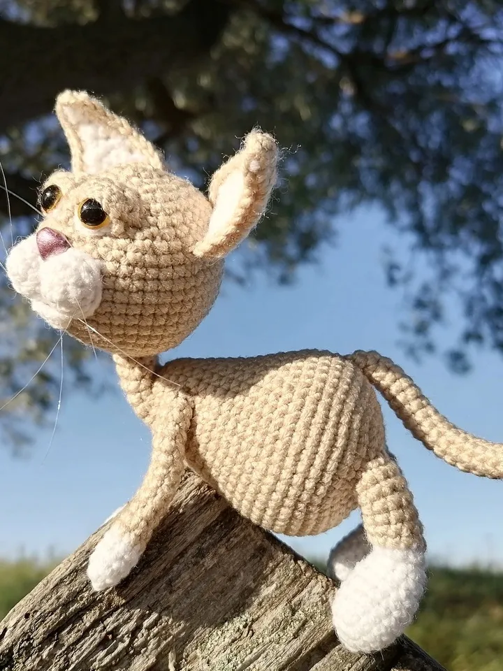 Crochet pattern Kitten (cat) - digital pattern PDF