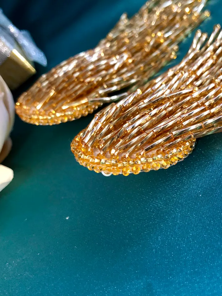 Waterfall Beaded Earrings
