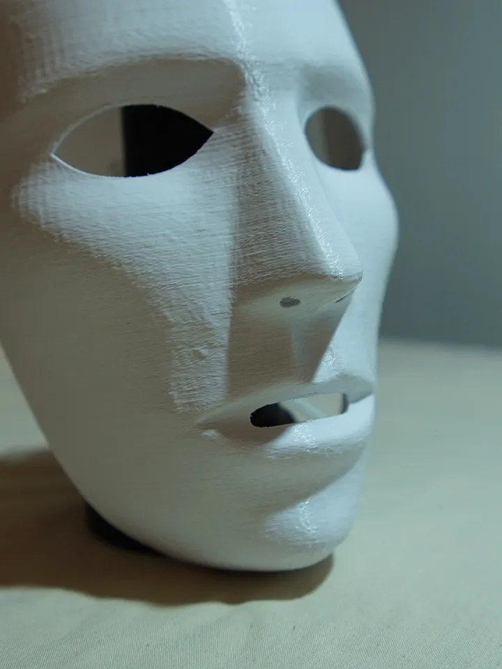 Joey Jordison Slipknot Blank Mask White Caesar 1983 1986 Joey Jordison Slipknot Blank mask