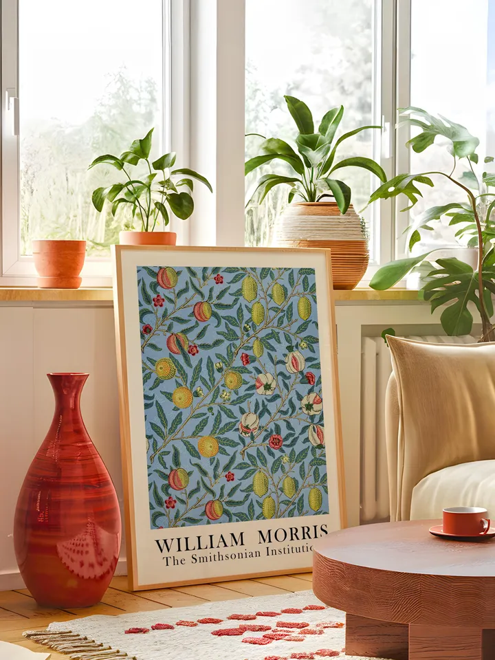 William Morris Wall Art, Vintage Botanical Print, Floral Poster Arts Decor, Digital Download, William Morris Print Digital Download 002