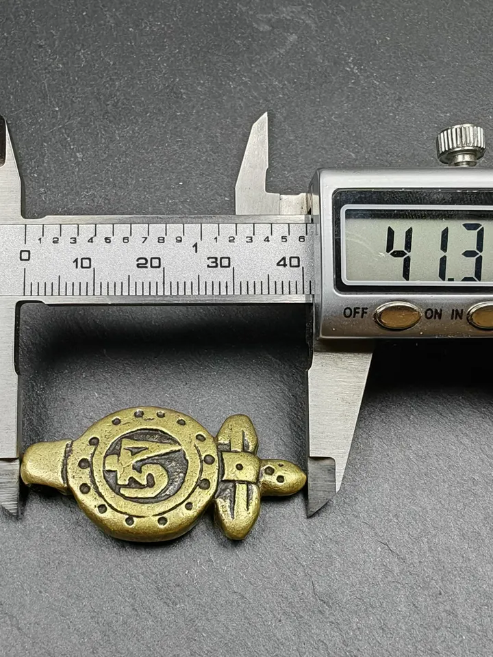 Gandhanra Handmade Tibetan Buddhism Amulet - Vajra Pendant with OM Symbol - Spiritual Gift