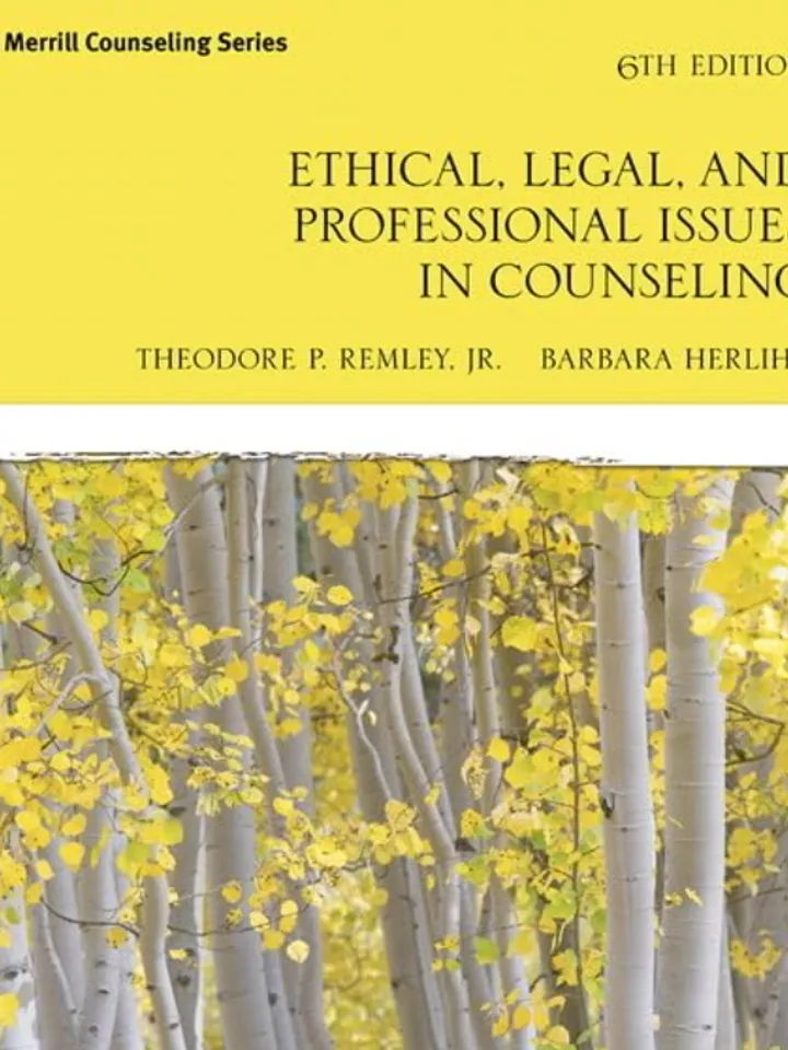 Ethical, Legal, and Professional Issues in Counseling (The Merrill Counseling) 6th Edition
