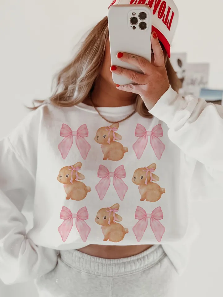 Coquette Bunny png,Easter Png,Easter Vibes Png,Easter Bunny Png,Easter Shirt Design,Happy Easter Png,Easter Sublimation Design