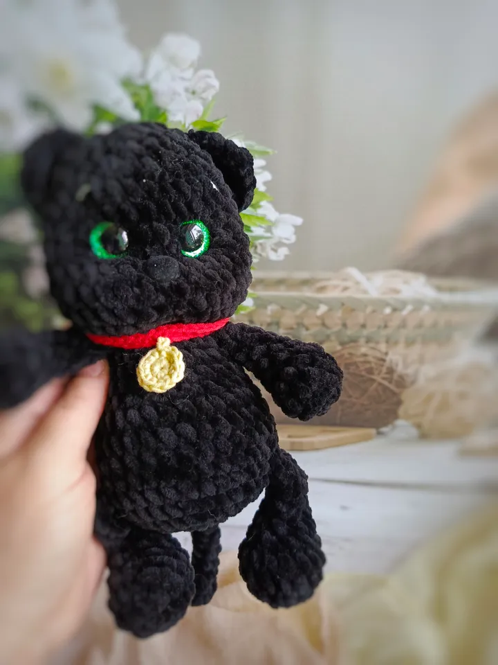 Cat crochet pattern, amigurumi cat, cat toy pattern