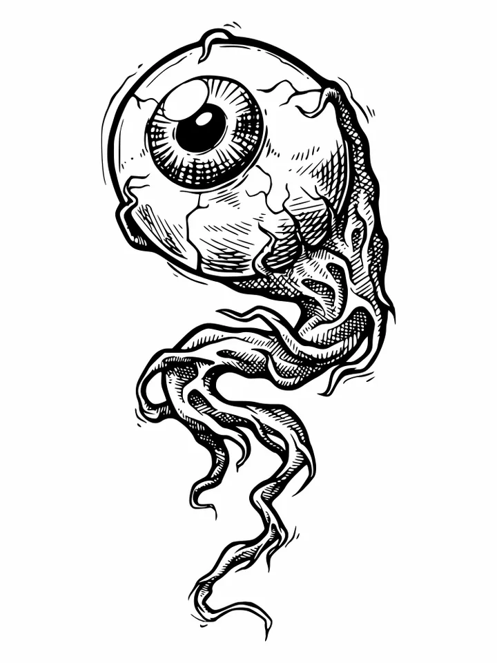 Eyeball svg, Human Eye svg, Monster Eyeballs svg, Spooky eye Ball SVG, Eyeball cricut file, Halloween SVG, Mystical Eyes