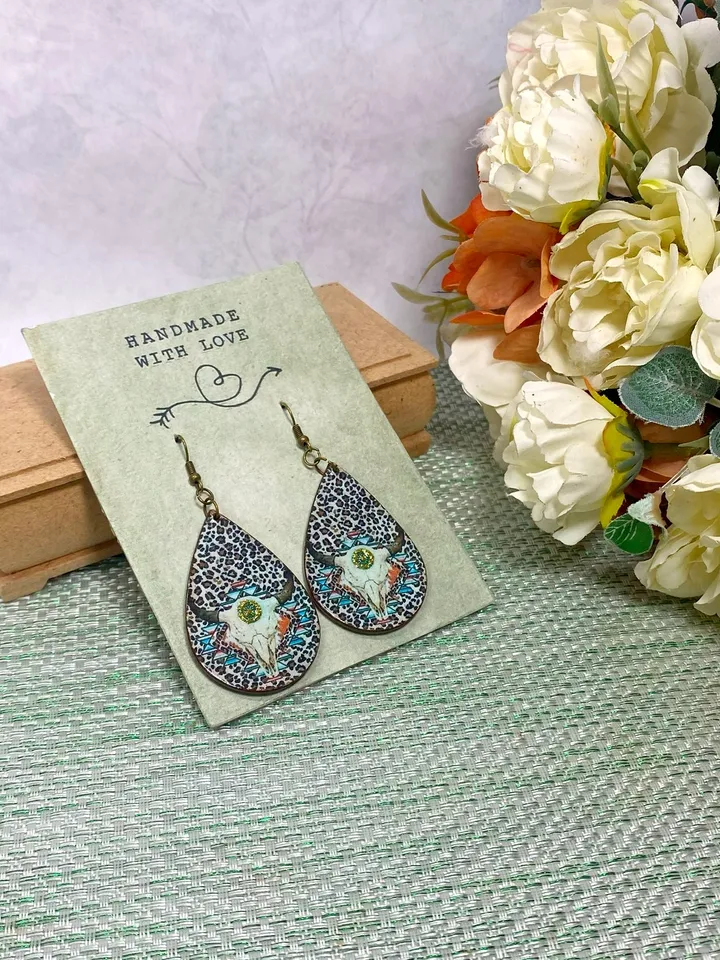 Custom designed earrings. Handmade. Jewelry