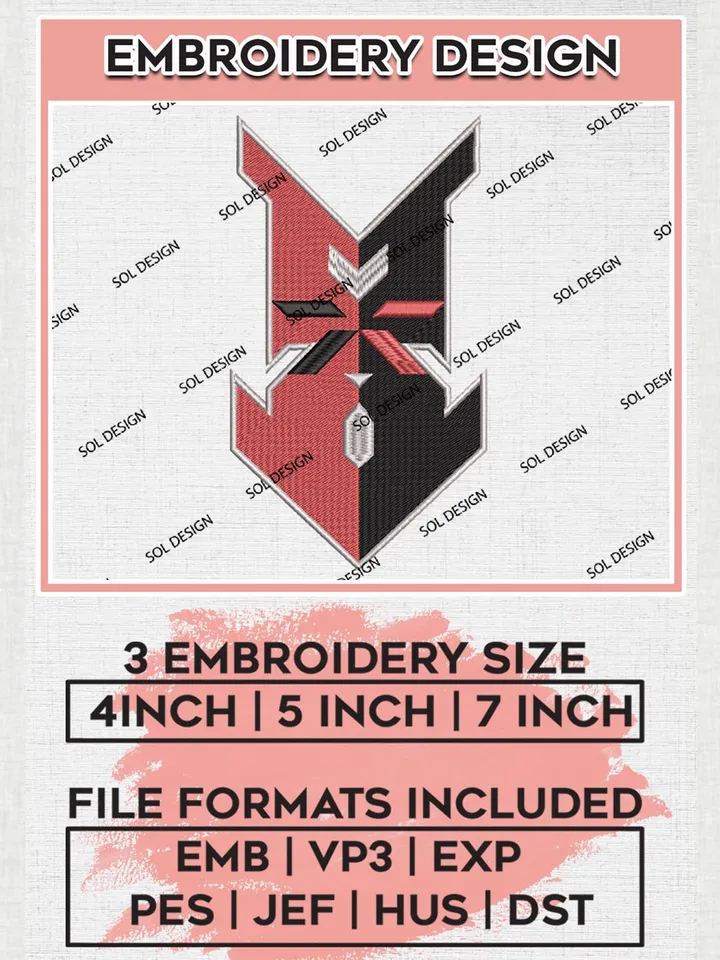 MiLB Indianapolis Indians Embroidery Design Files, MiLB Indianapolis Indians Logo, Minor League Baseball Logo Embroidery Designs, MiLB embroidery designs, Machine embroidery designs, Digital Download