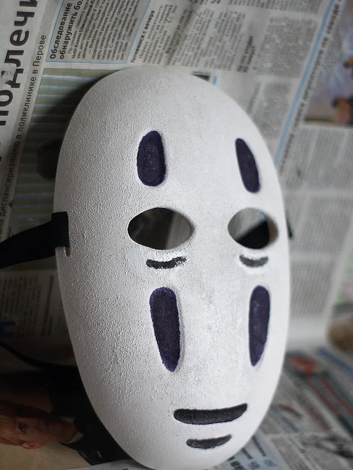 Kaonashi Mask Spirited Away Kaonashi No-Face Faceless