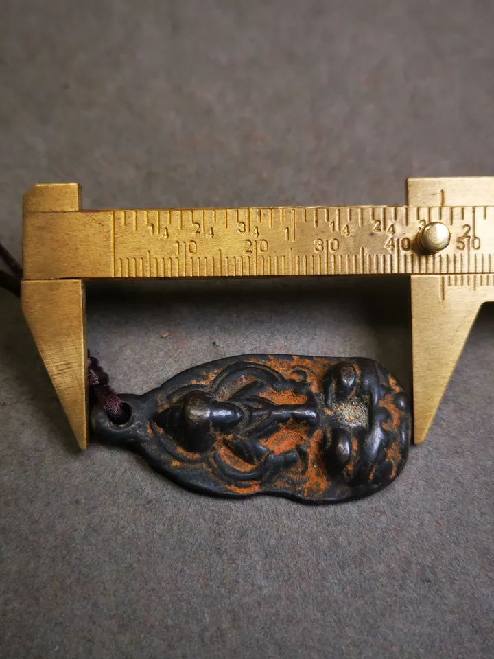 Gandhanra Antique Tibetan Buddhist Statue Badge,Amitayus, Buddha Of Infinite Life,40 Years Old
