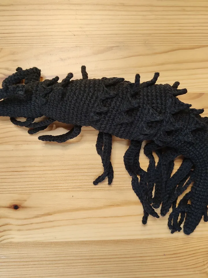 Crochet Pattern Krill Dark Dragon Sky Children of the light PDF