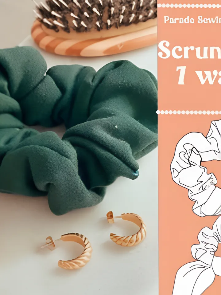 Easy Scrunchie Sewing Pattern