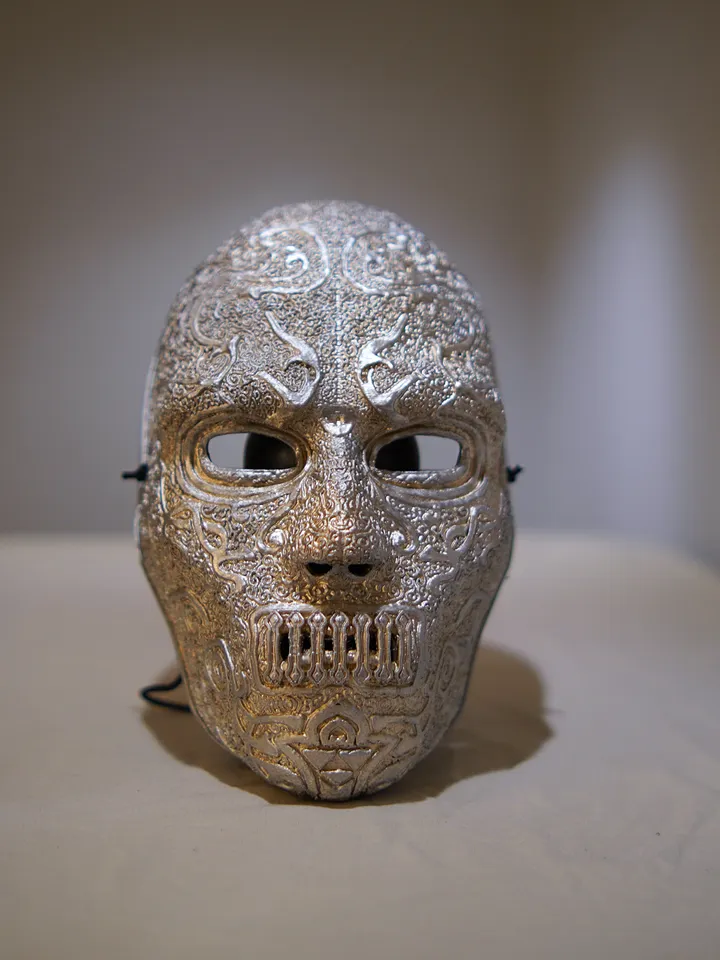 Death Eaters mask from Harry Potter Bellatrix Lestrange Death Eaters mask Harry Potter