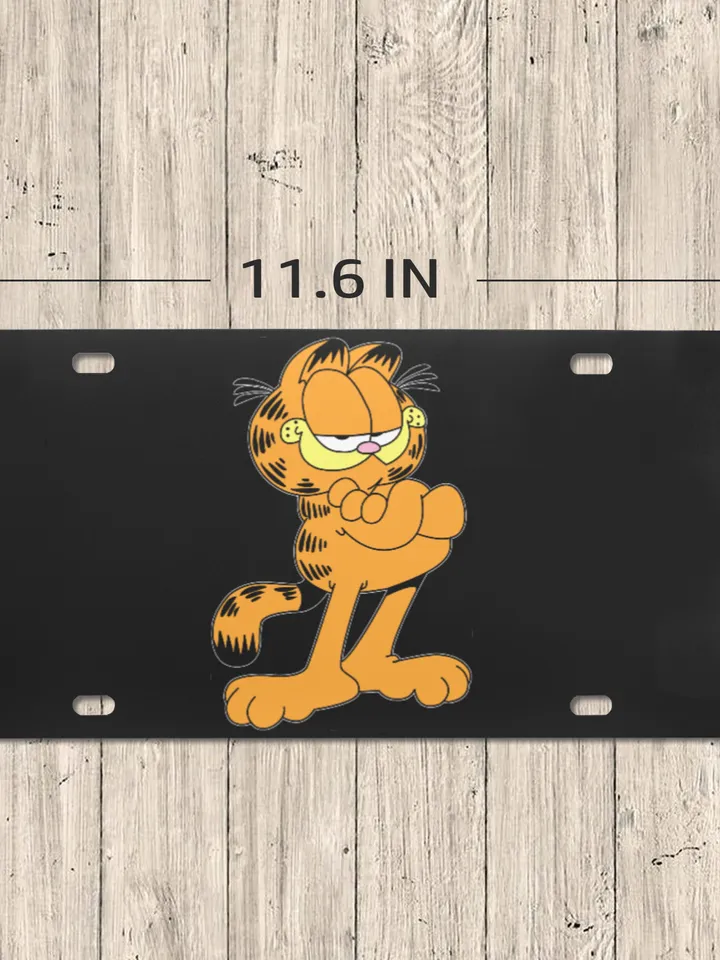 Garfield License Plate