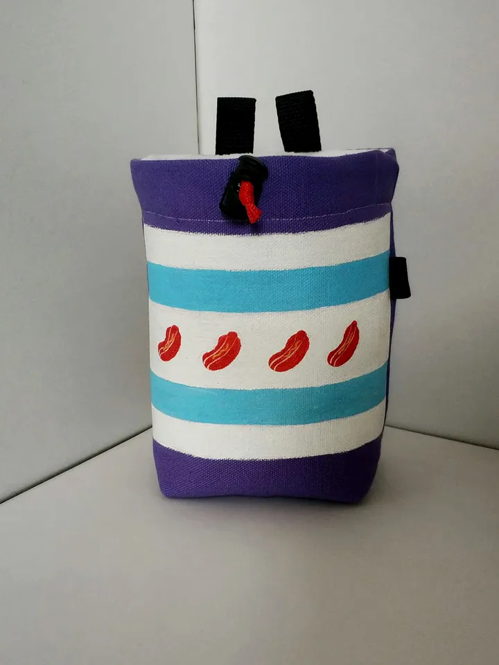 Chicago flag Rock climbing chalk handmade