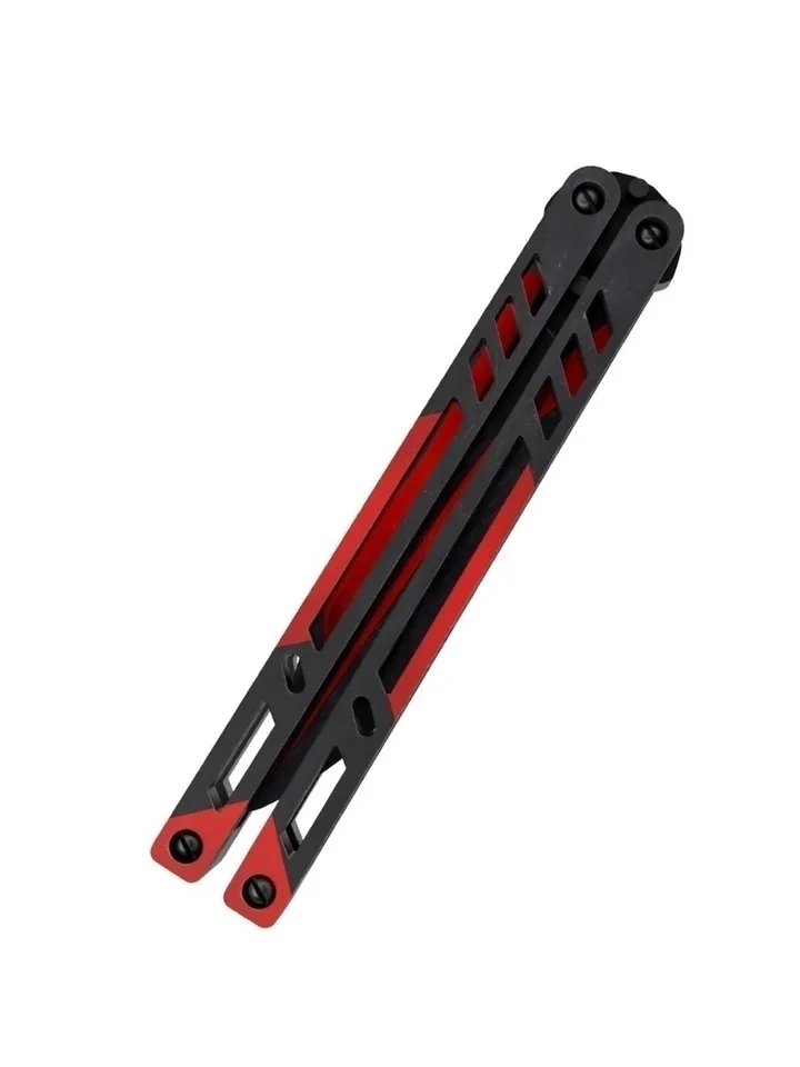 Wooden knife Butterfly Standoff 2