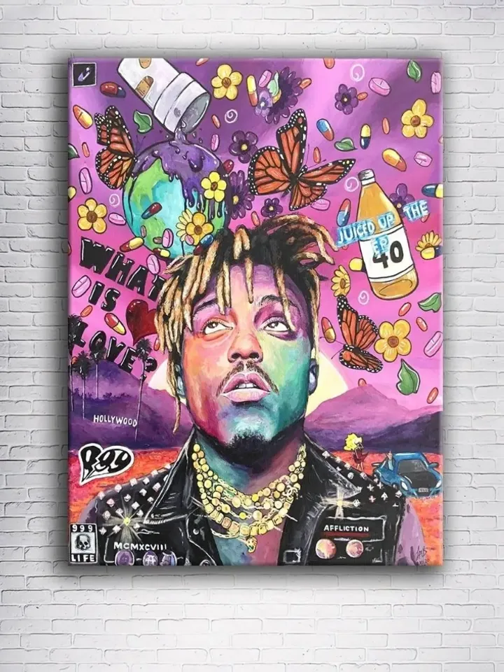 painting on canvas Juice world 2 40×60
