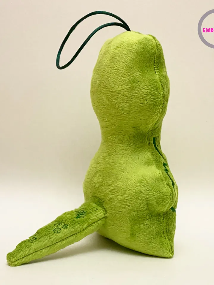 Dinosaur Stuffed Toy In The Hoop ITH Pattern plush Toy digital design for Machine Embroidery