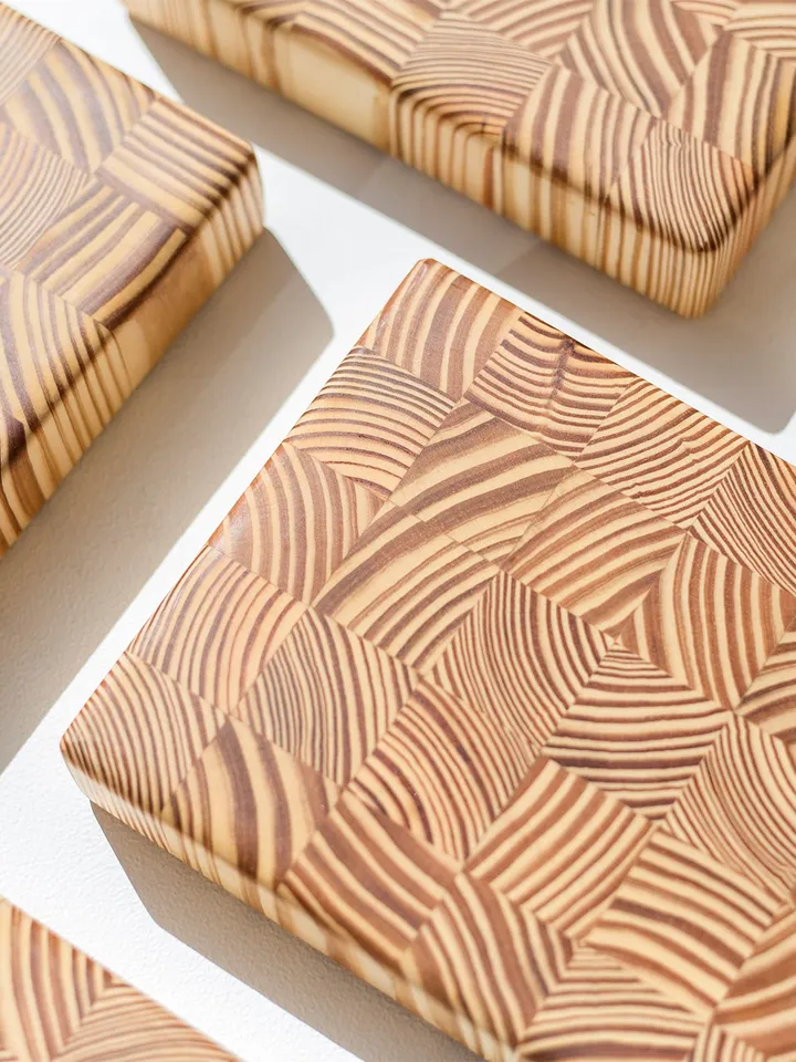 Southern Yellow Pine End Grain Cutting Board - Jasper