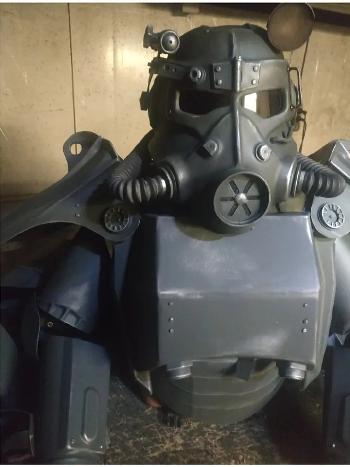 Fallout cosplay - power armor - NOT FOAM - T45d - Fallout 2 - inspired - full ar