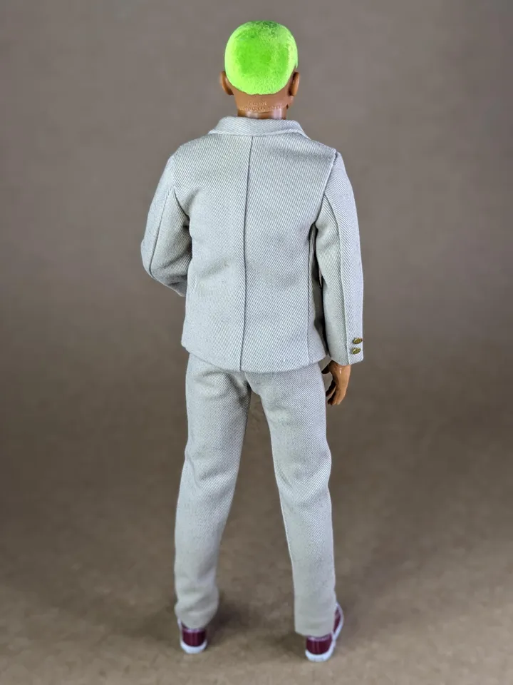 Classic beige suit for 12-inch fashion male dolls
