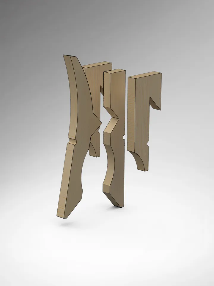 Glove clip and Hooks Plans (PDF, SVG) for Workshop – DIY French Cleat Storage System