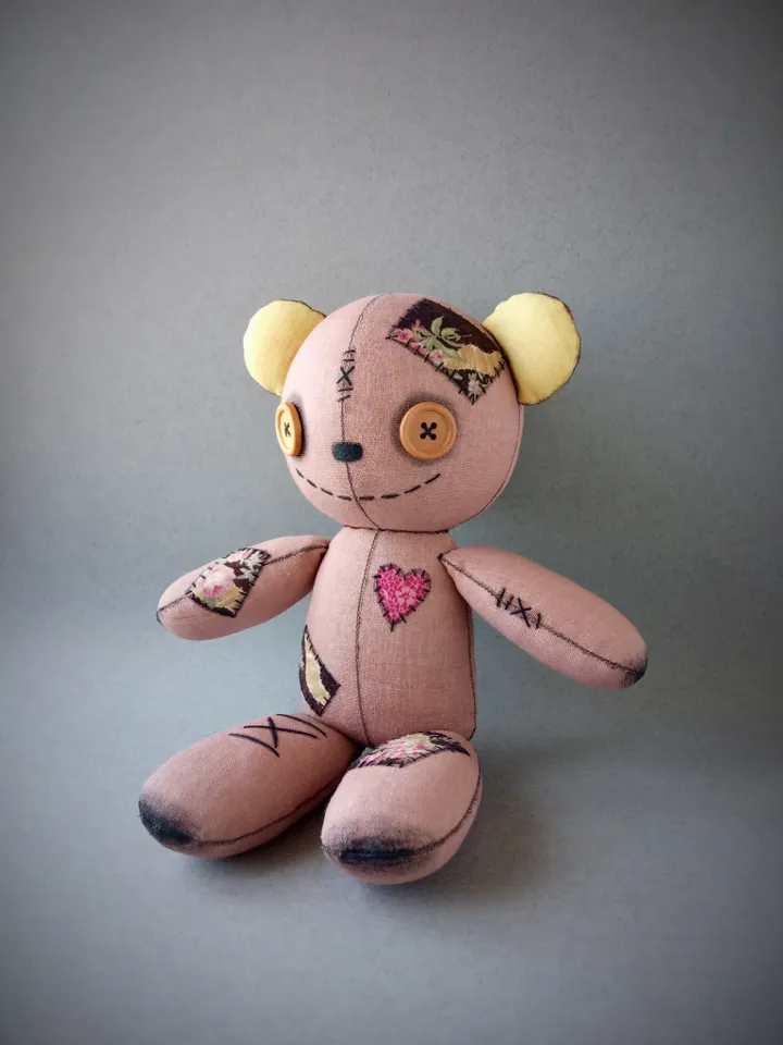 Handmade Creepy Cute Bear