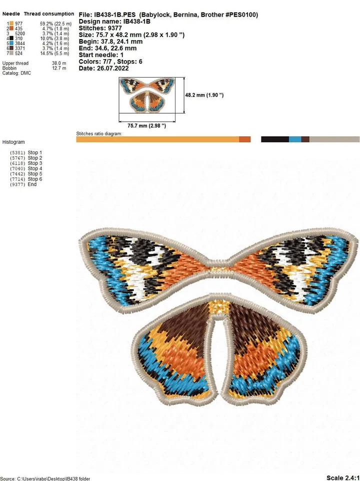 Blossoming peach and butterflies with3D effect set of machine embroidery designs digital embroidery pattern machine embroidery design floral