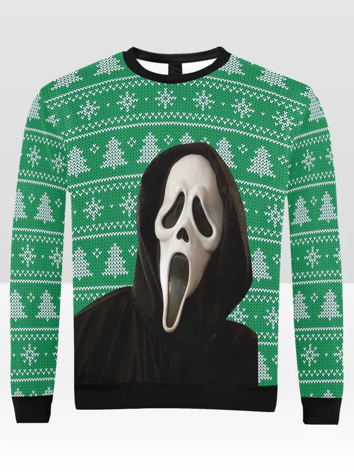 Scream Ugly Christmas Sweater