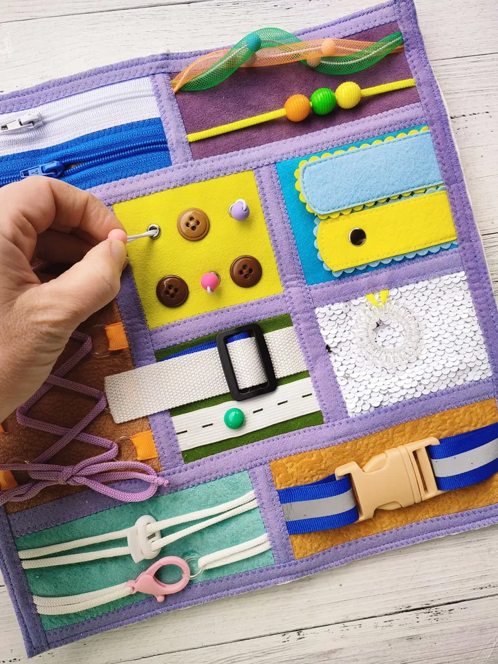 Dementia fidget mat, Fidget blanket mat dementia activities, Fidget quilt, sensory blanket, Gifts Alzheimer's for grandma, Dementia Gifts