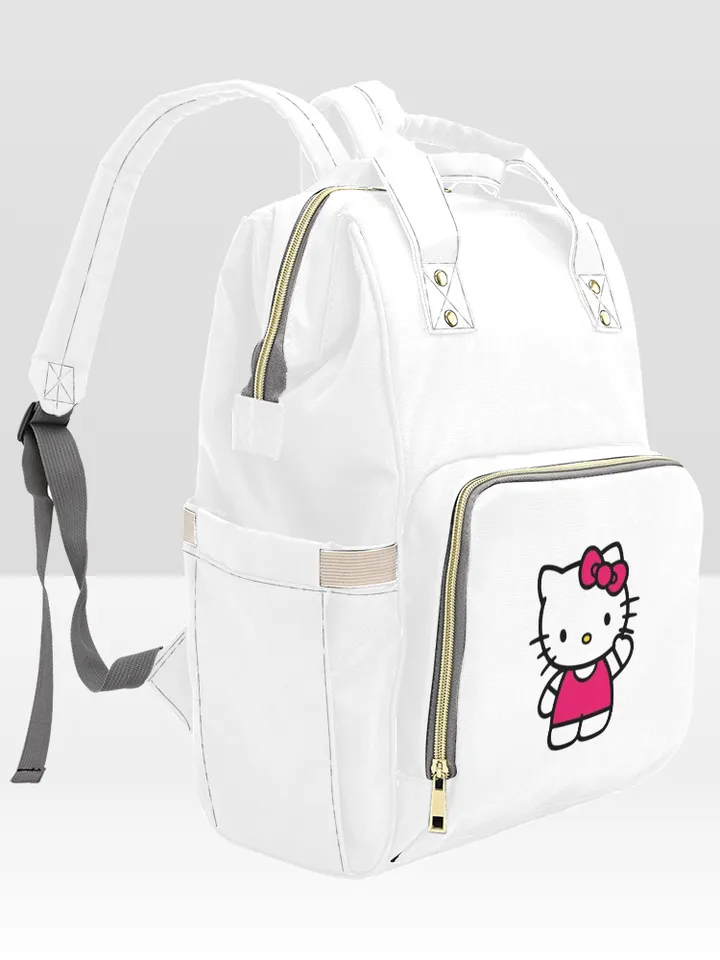 Kitty Diaper Bag Backpack