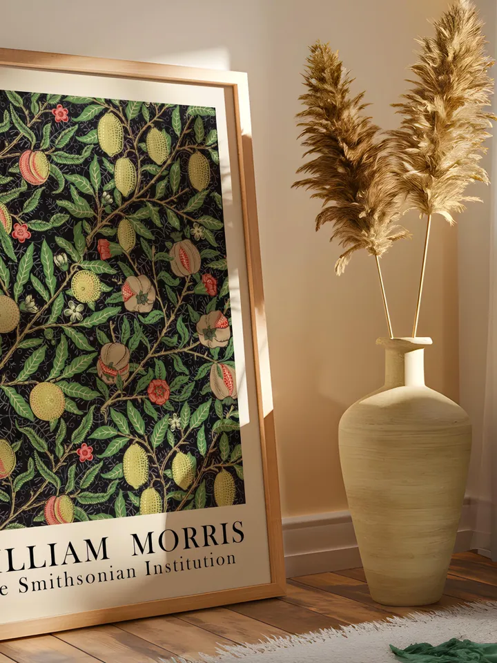 William Morris Wall Art, Vintage Botanical Print, Floral Poster Arts Decor, Digital Download, William Morris Print Digital Download 015