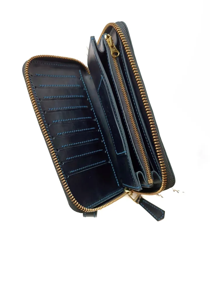 Pattern of a men's clutch with a zipper - Download PDF & video TUTORIAL Punch pitch 5 mm