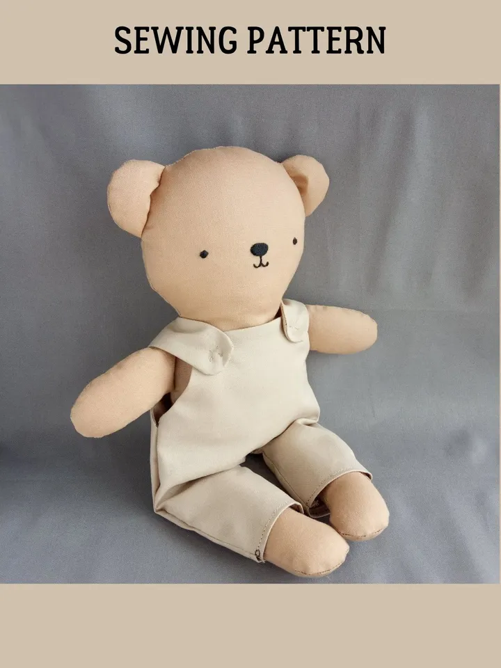 Bear Doll Easy Pattern PDF