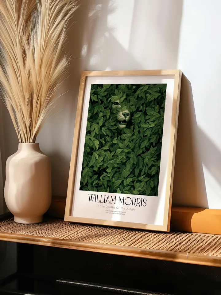William Morris Wall Art, Vintage Botanical Print, Floral Poster Arts Decor, Digital Download, William Morris Print Digital Download AA4