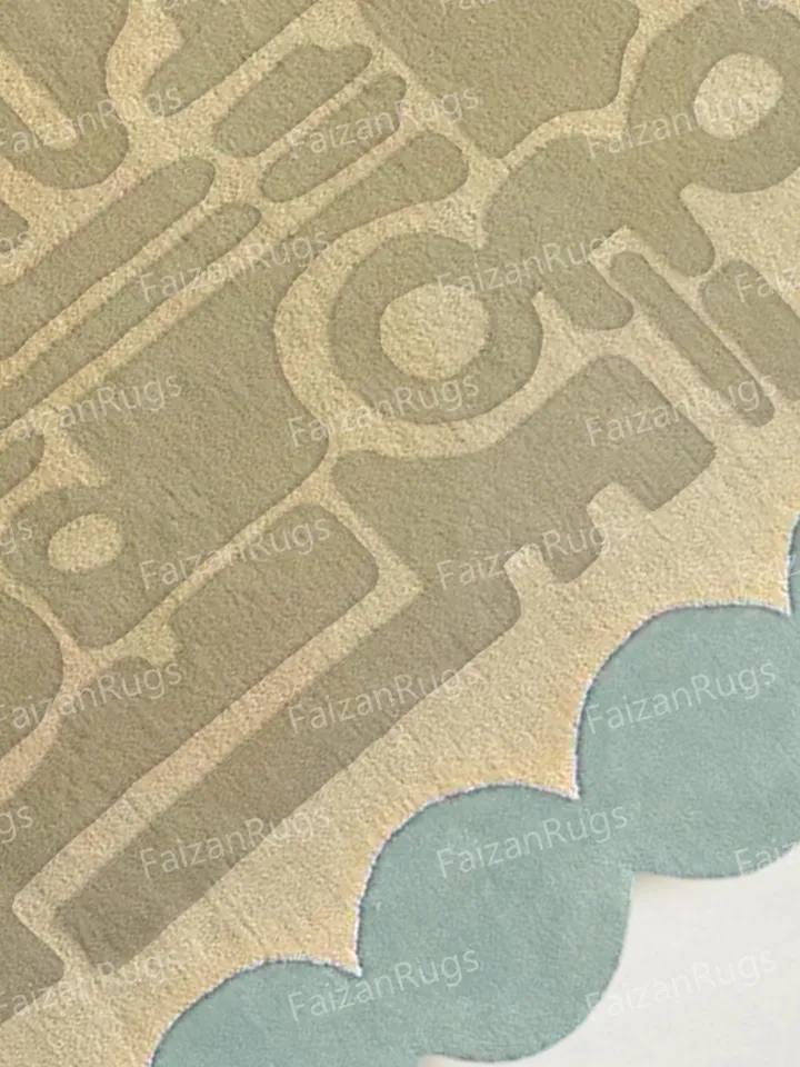 Paysage Ghodrati Hand Tufted Rug 100% Wool For Living Room, Bed Room, Kids Room In Any Size 3x9,4x12,10x14,10x12,9x12,8x10