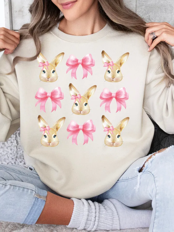 Easter Coquette Bundle, Easter png bundle, Easter png, Easter Coquette Bunnies, Easter Bunny Png, Easter Shirt design, Coquette Easter png