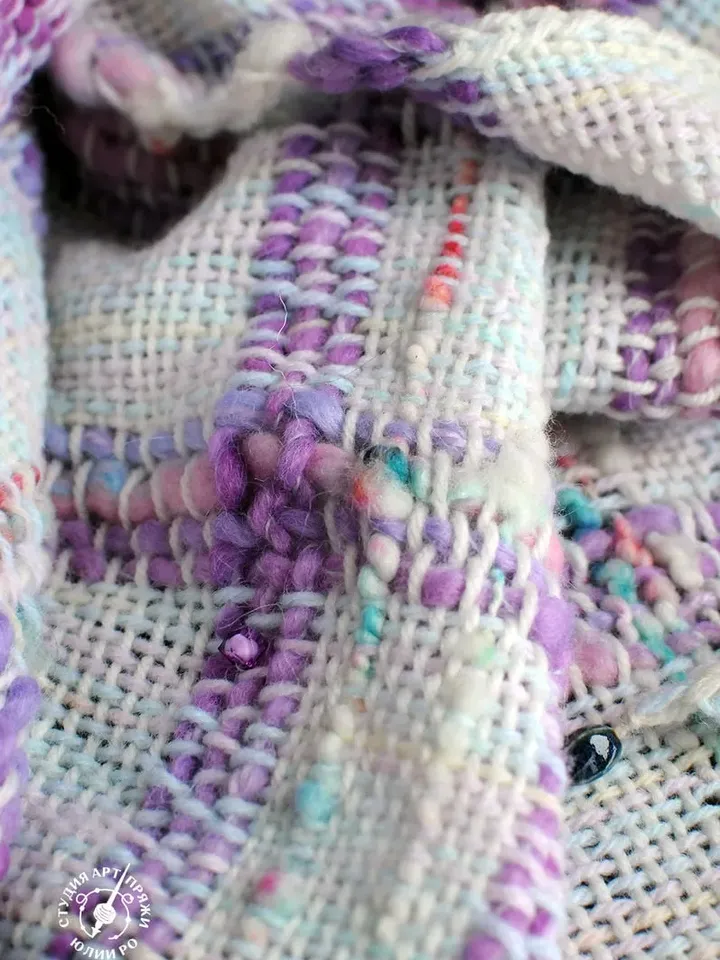 Hand Woven and Handspun Shawl boho style