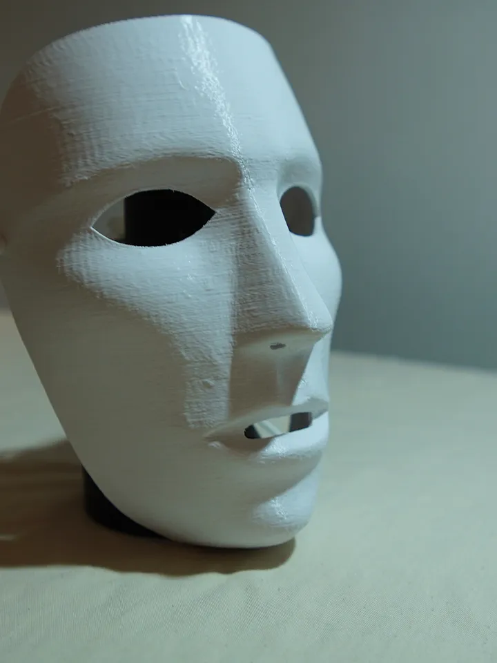 Joey Jordison Slipknot Blank Mask White Caesar 1983 1986 Joey Jordison Slipknot Blank mask