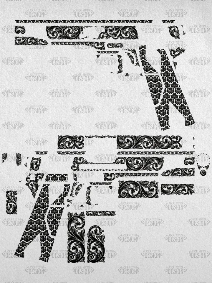 VECTOR DESIGN Kimber Custom Crimson Carry II Scrollwork