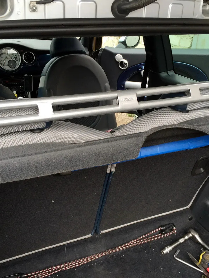 RTP Rear C-pillar Bar Brace for Mini Cooper 1 1.6 2001 / Mini Cooper S R53