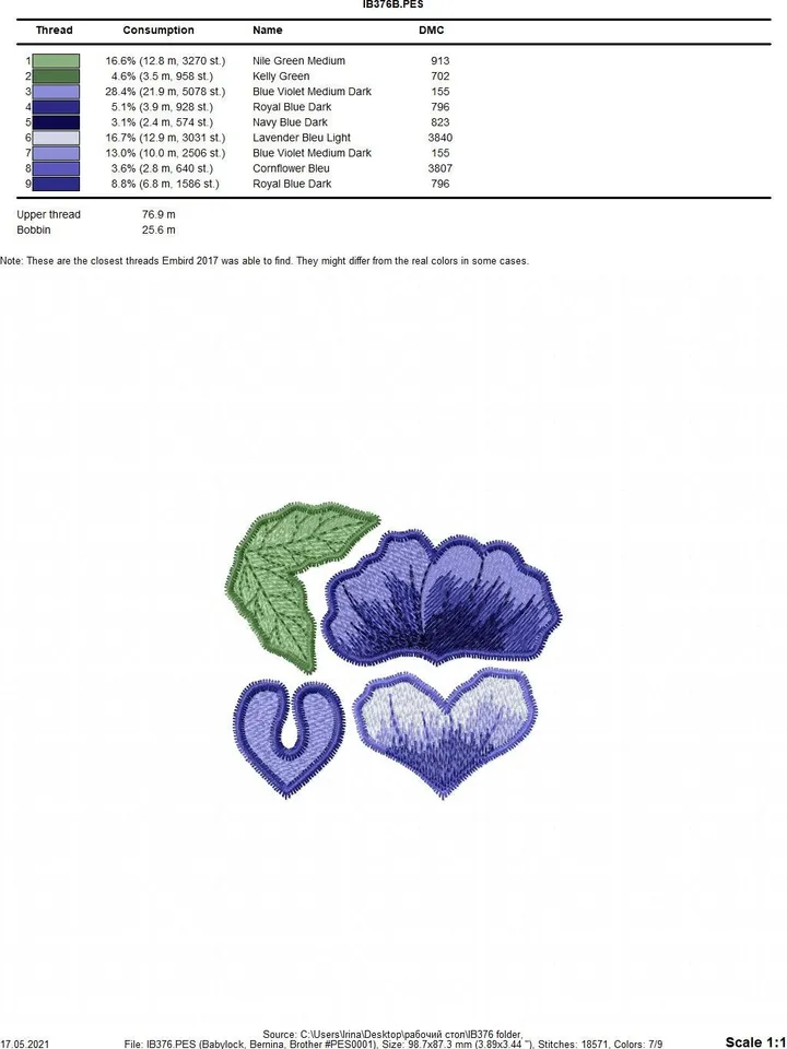Sweet pea FSL machine embroidery designs Free standing lace embroidery pattern 3D flower embroidery motif Flower FSL embroidery Earrings FSL
