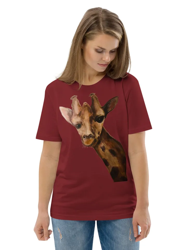 Girrafe Unisex organic cotton t-shirt