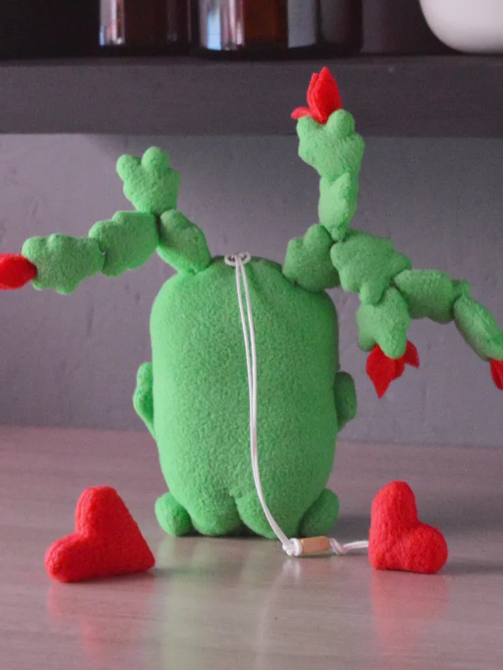 Fleece Plush Cactus PDF Pattern β Ziggy Cactus Soft Toy DIY
